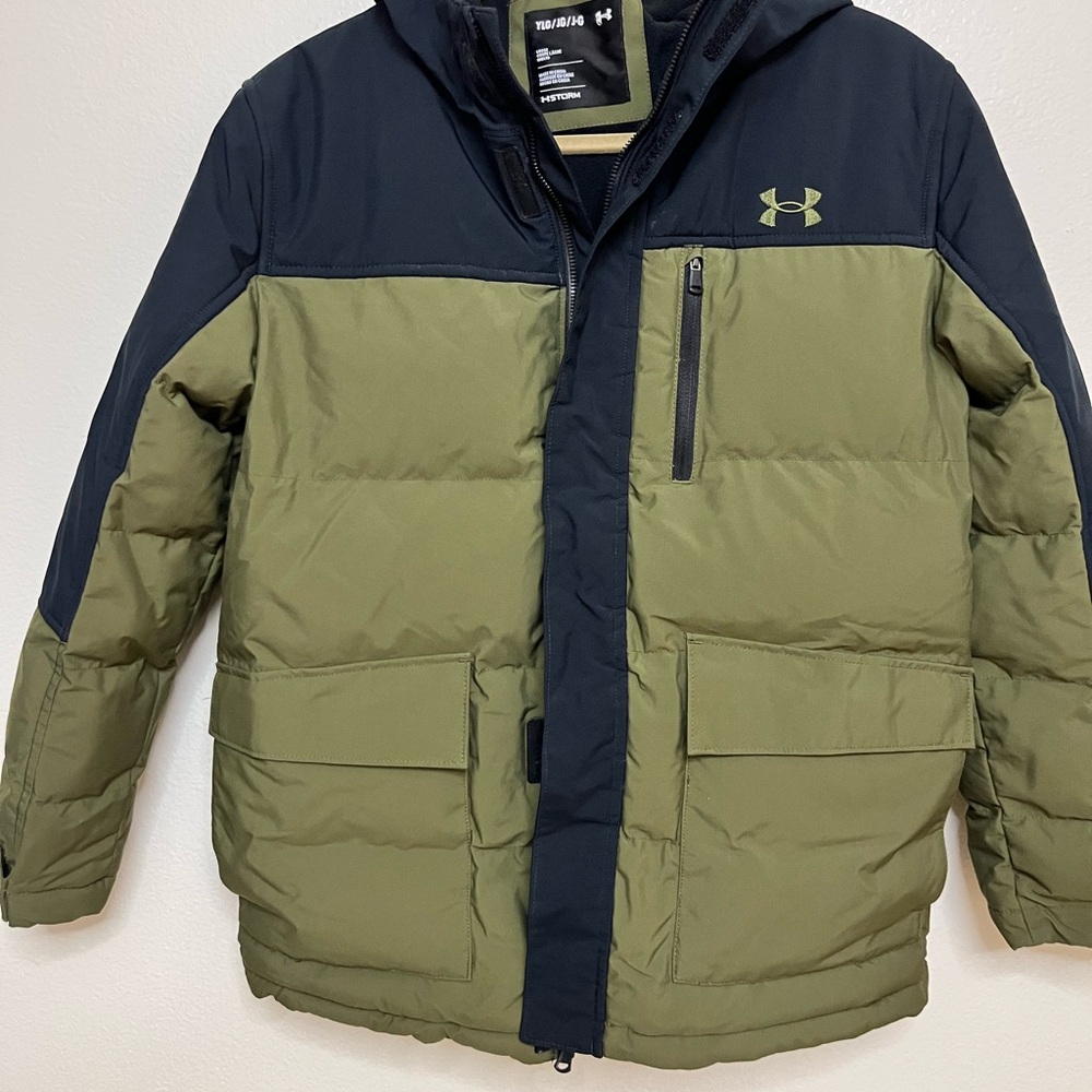 Under Armour Olive and Black winter coat
